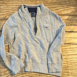 Vineyard Vines Gray Knit Pullover Sweater
